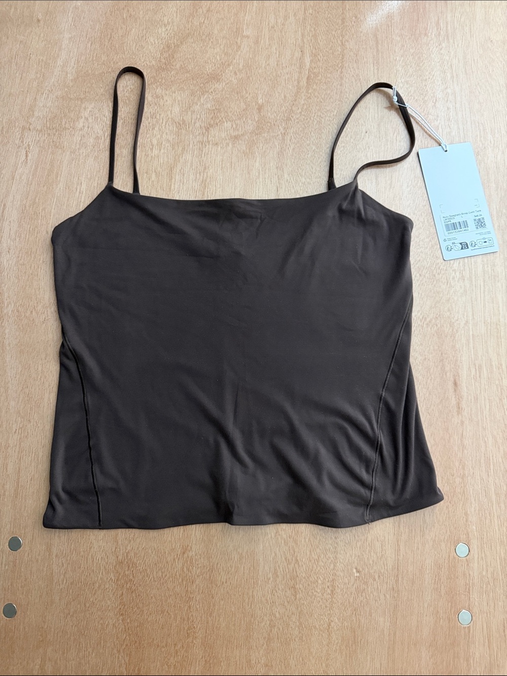 NWT⭐️⭐️⭐️lululemon athletica Brown Buttery Soft Spaghetti-Strap Camisole